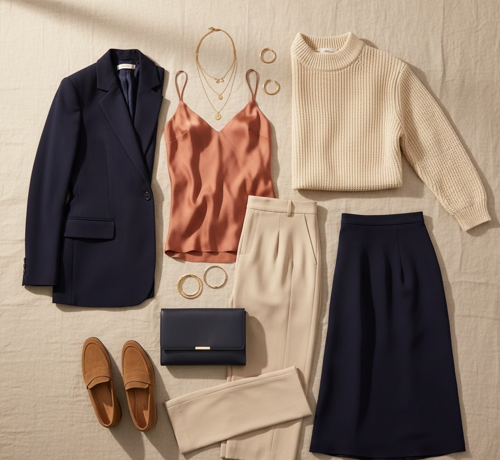 Curated clothing selection